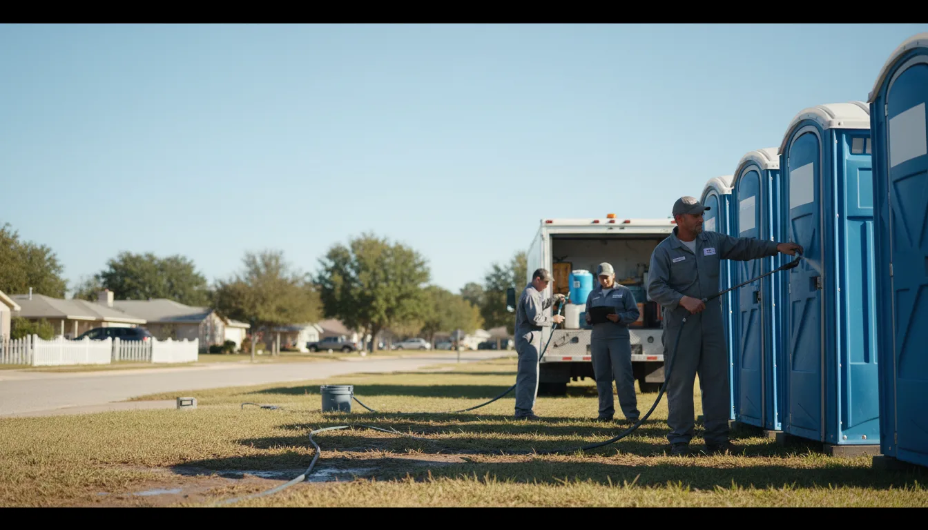 Long-Term Portable Toilet Rental in Pleasureville, KY near me